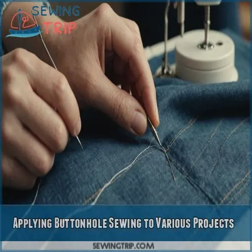 Applying Buttonhole Sewing to Various Projects