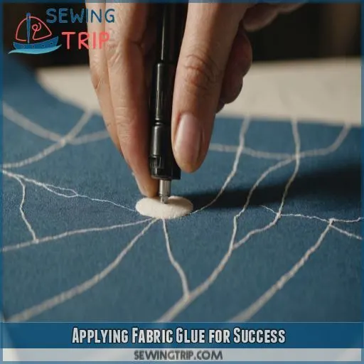 Applying Fabric Glue for Success