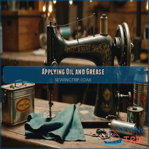 Applying Oil and Grease Applying Oil and Grease