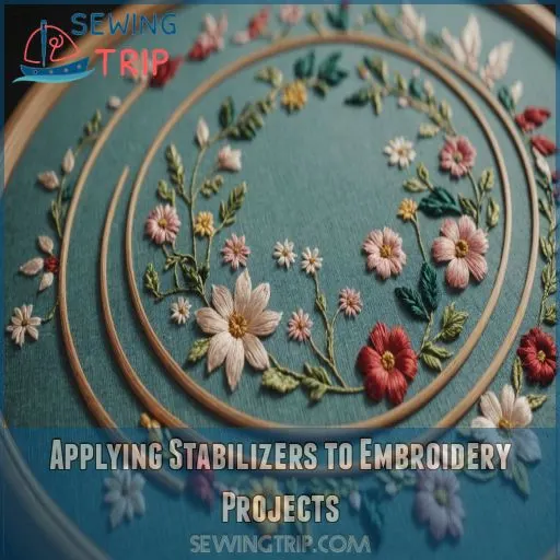 Applying Stabilizers to Embroidery Projects