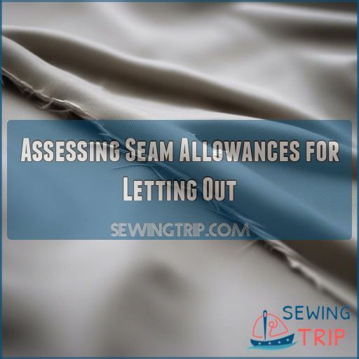 Assessing Seam Allowances for Letting Out Assessing Seam Allowances for Letting Out