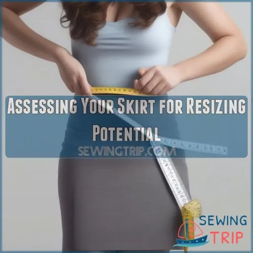 Assessing Your Skirt for Resizing Potential