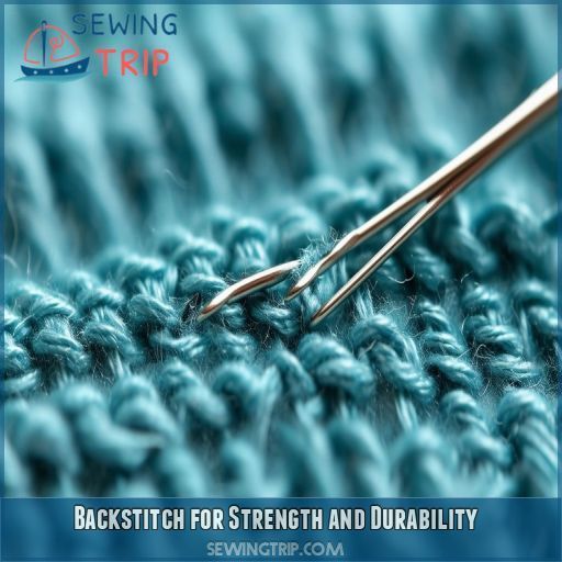 Backstitch for Strength and Durability