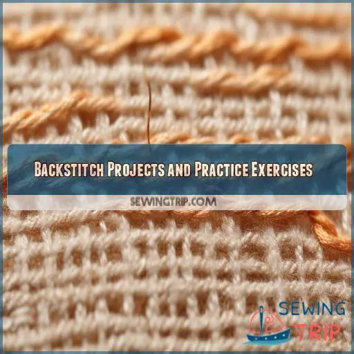 Backstitch Projects and Practice Exercises