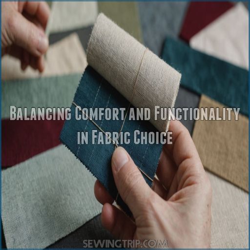 Balancing Comfort and Functionality in Fabric Choice