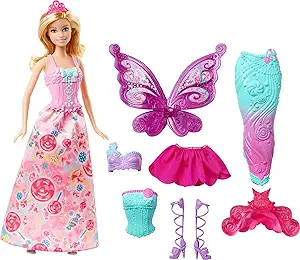 Barbie Doll Fantasy Dress-Up Set