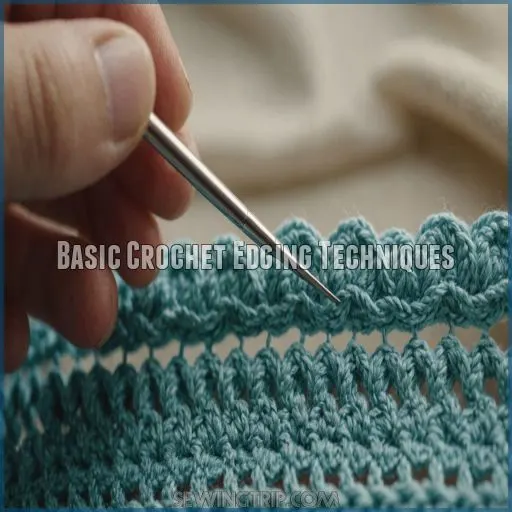 Basic Crochet Edging Techniques