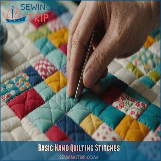 Basic Hand Quilting Stitches Basic Hand Quilting Stitches