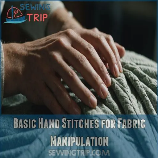 Basic Hand Stitches for Fabric Manipulation