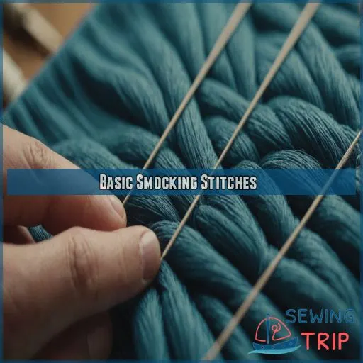 Basic Smocking Stitches