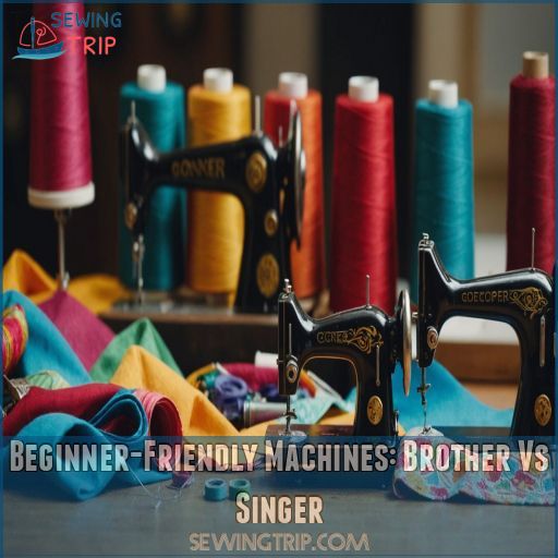 Beginner-Friendly Machines: Brother Vs Singer