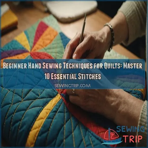 Beginner hand sewing techniques for quilts