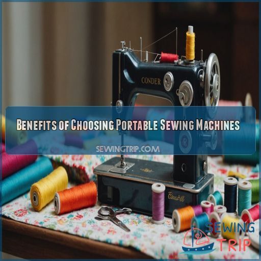 Benefits of Choosing Portable Sewing Machines