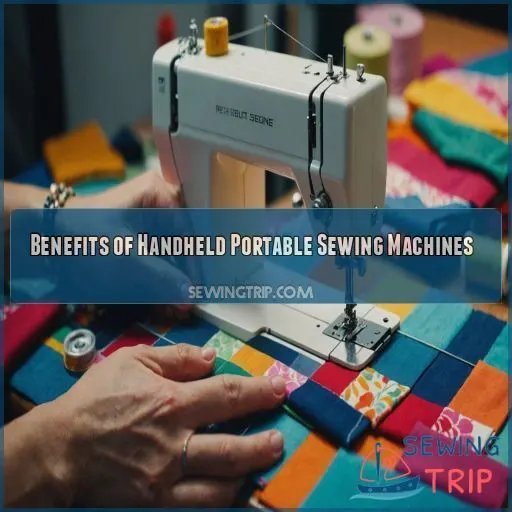 Benefits of Handheld Portable Sewing Machines