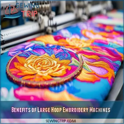 Benefits of Large Hoop Embroidery Machines