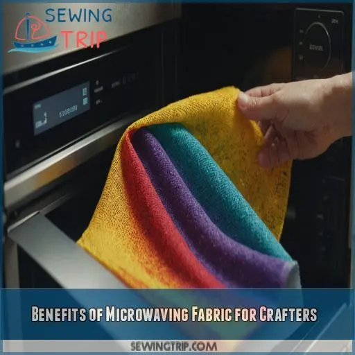 Benefits of Microwaving Fabric for Crafters