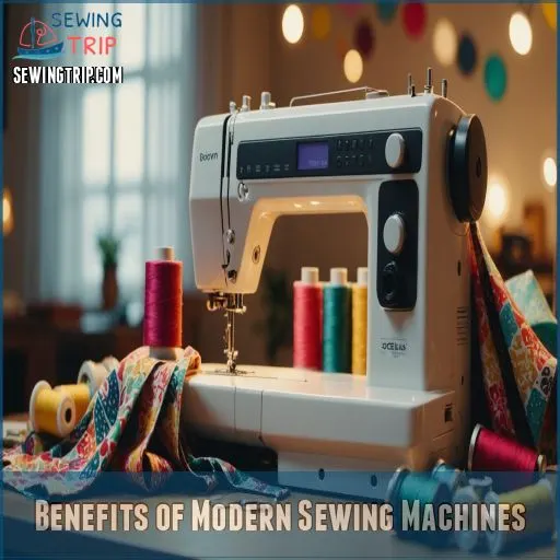 Benefits of Modern Sewing Machines