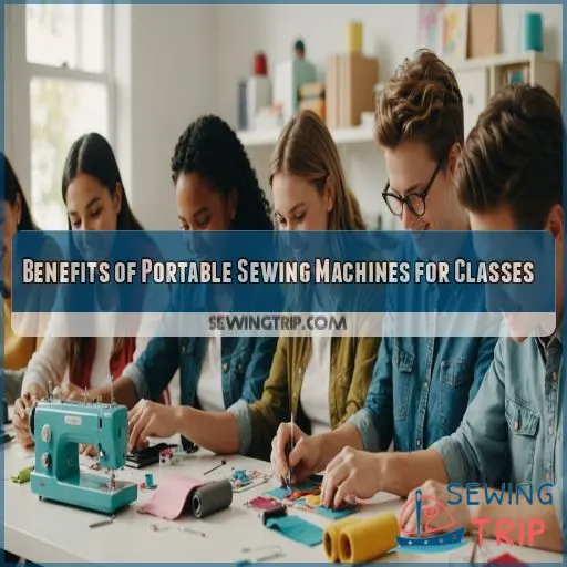 Benefits of Portable Sewing Machines for Classes