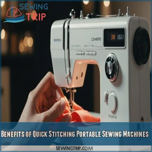 Benefits of Quick Stitching Portable Sewing Machines