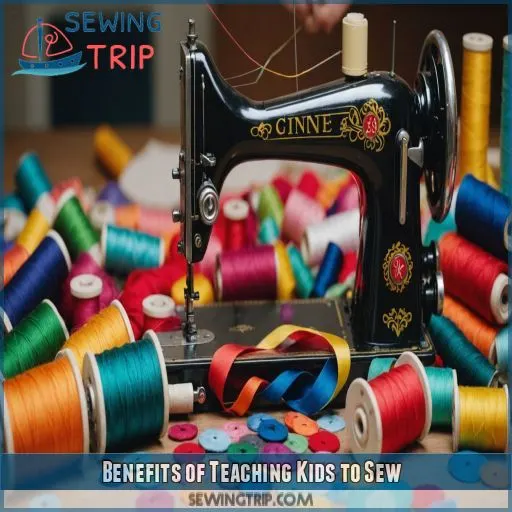 Benefits of Teaching Kids to Sew