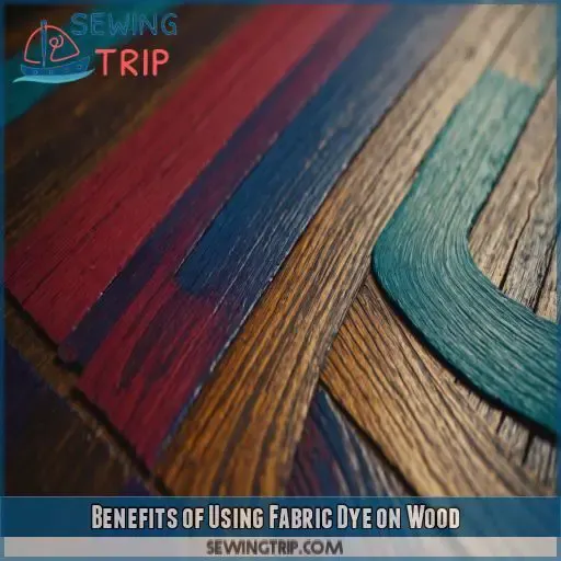 Benefits of Using Fabric Dye on Wood