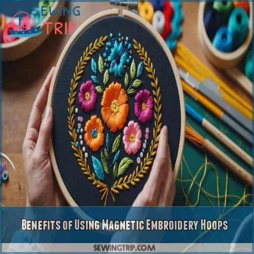 Benefits of Using Magnetic Embroidery Hoops