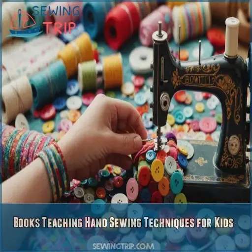 Books Teaching Hand Sewing Techniques for Kids