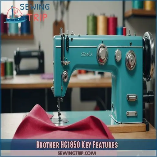 Brother HC1850 Key Features