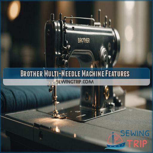 Brother Multi-Needle Machine Features