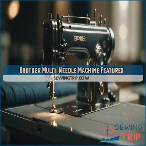 Brother Multi-Needle Machine Features