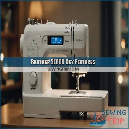 Brother SE600 Key Features