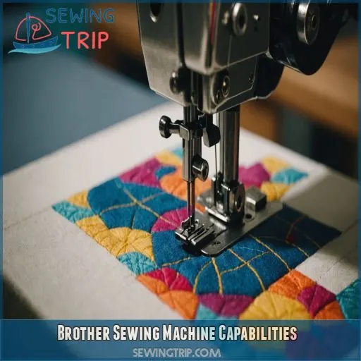 Brother Sewing Machine Capabilities