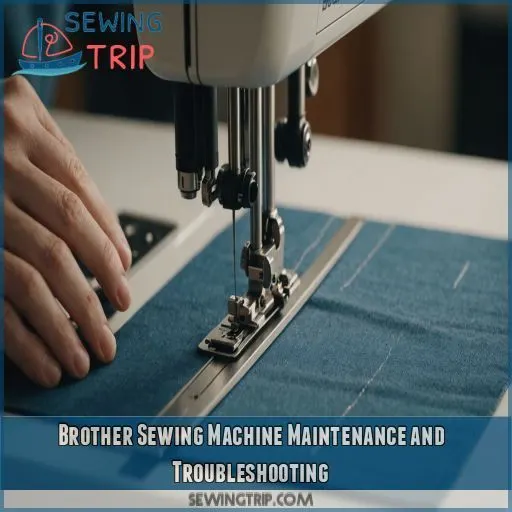 Brother Sewing Machine Maintenance and Troubleshooting