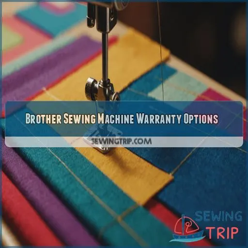 Brother Sewing Machine Warranty Options