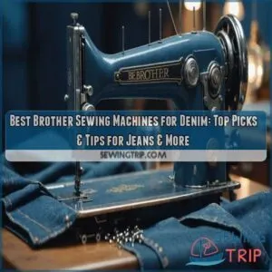 Brother sewing machines for denim