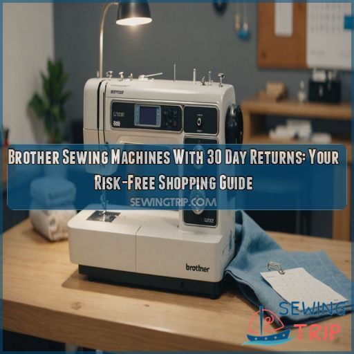 Brother sewing machines with 30 day returns policies Brother sewing machines with 30 day returns policies