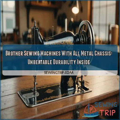 Brother sewing machines with all metal chassis Brother sewing machines with all metal chassis