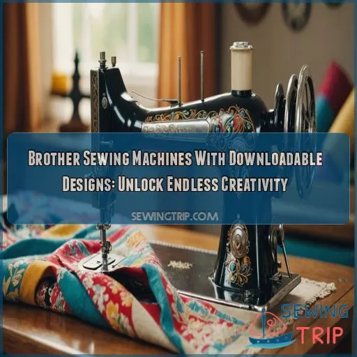 Brother sewing machines with downloadable designs