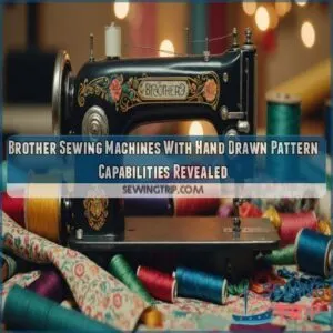 Brother sewing machines with hand drawn pattern capabilities