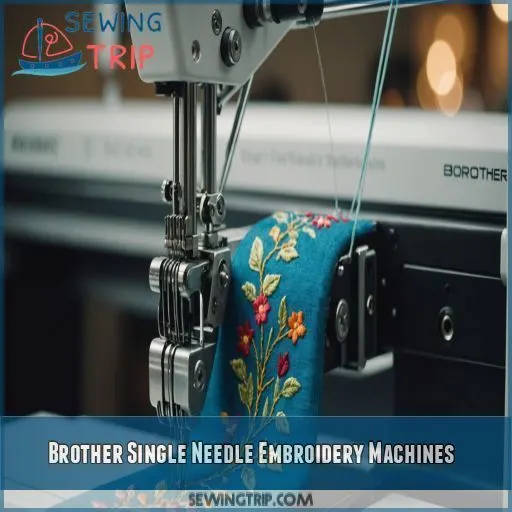 Brother Single Needle Embroidery Machines