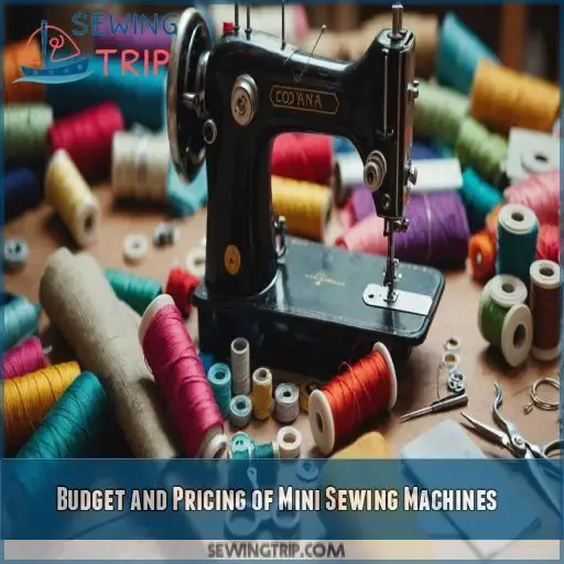 Budget and Pricing of Mini Sewing Machines