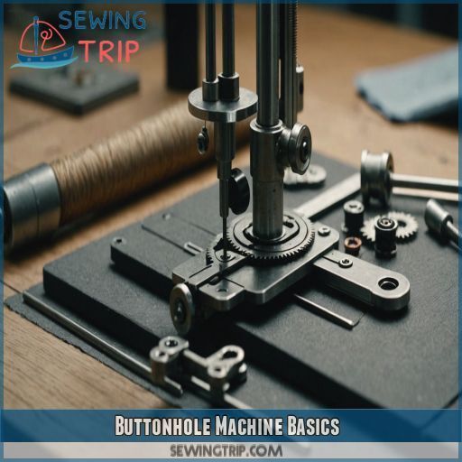 Buttonhole Machine Basics Buttonhole Machine Basics