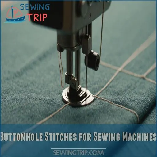 Buttonhole Stitches for Sewing Machines