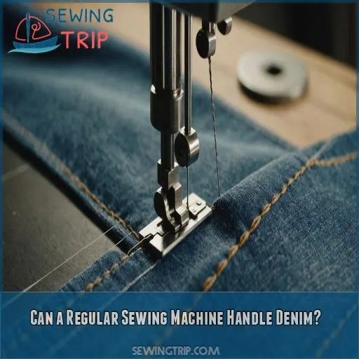 Can a Regular Sewing Machine Handle Denim