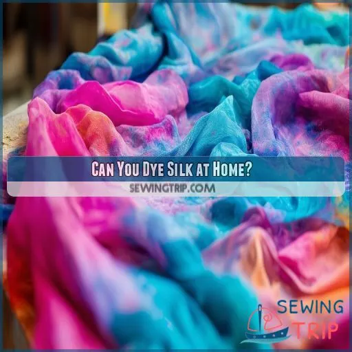 Can You Dye Silk at Home