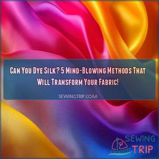 Can You Dye Silk? 5 Mind-Blowing Methods That Will Transform Your Fabric!