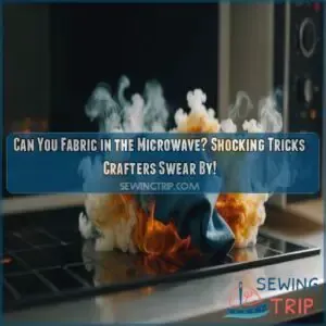 can you fabric in the microwave