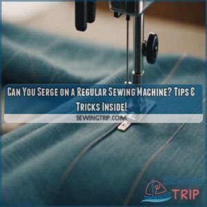 Can You Serge on a Regular Sewing Machine? Tips & Tricks Inside! 5 can you serge on a regular sewing machine