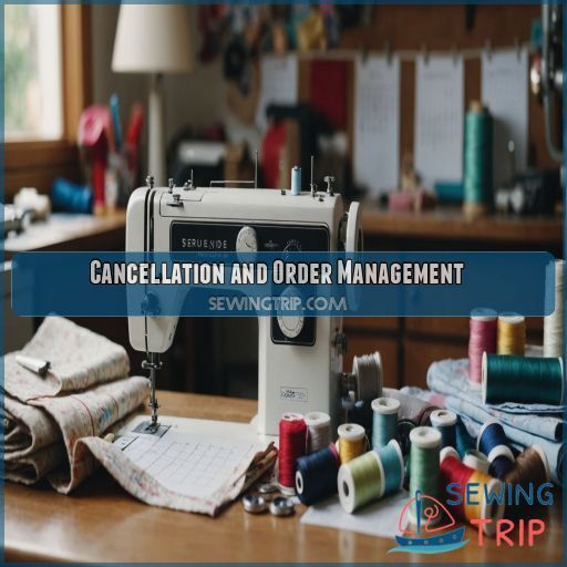 Cancellation and Order Management Cancellation and Order Management