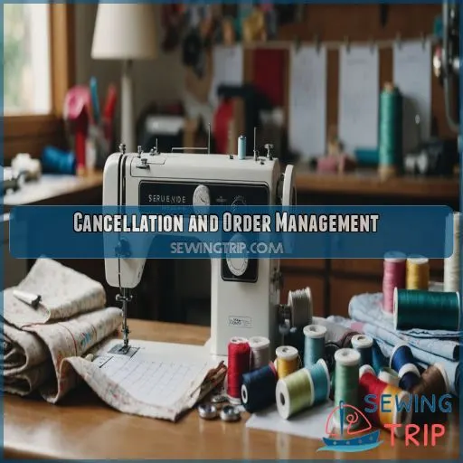 Cancellation and Order Management